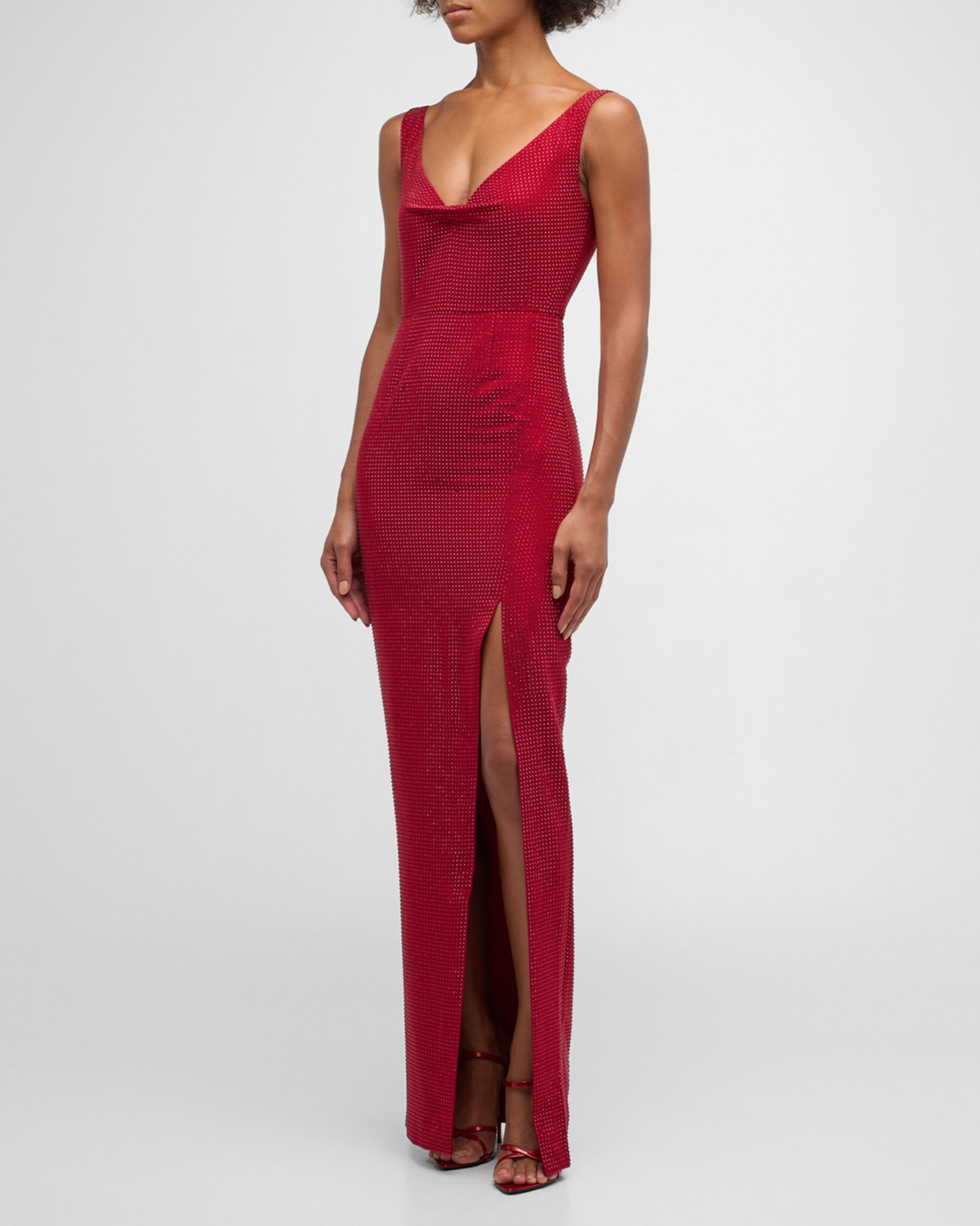 Diamante Column Gown - 2