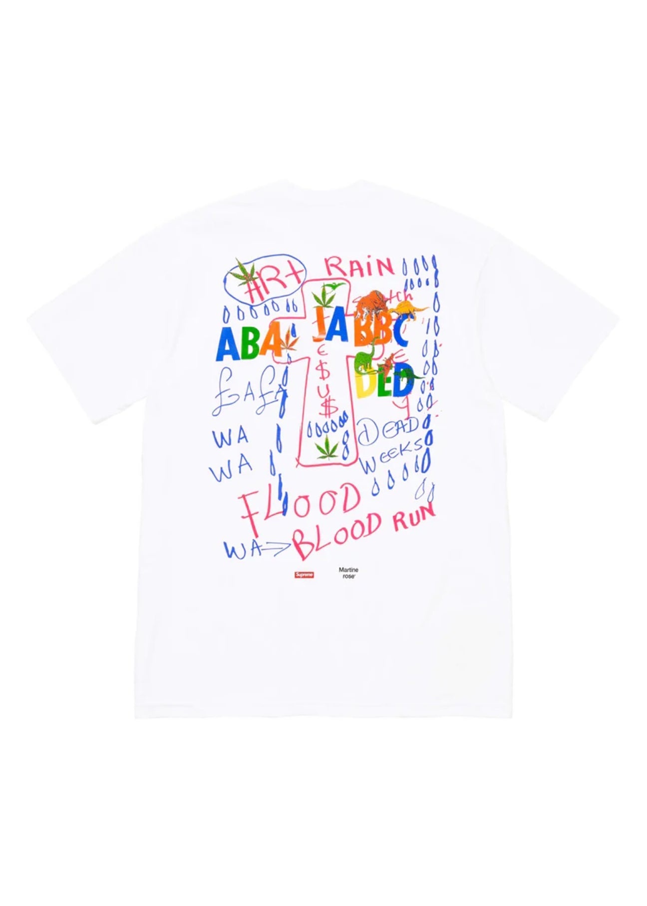 Supreme X Martine Rose Lee Scratch Party Tee - 6