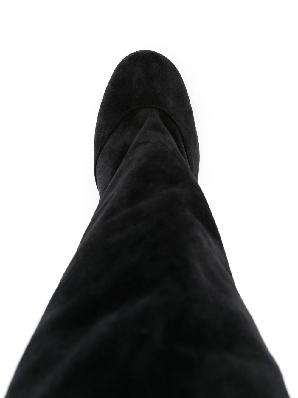 85mm suede boots - 4