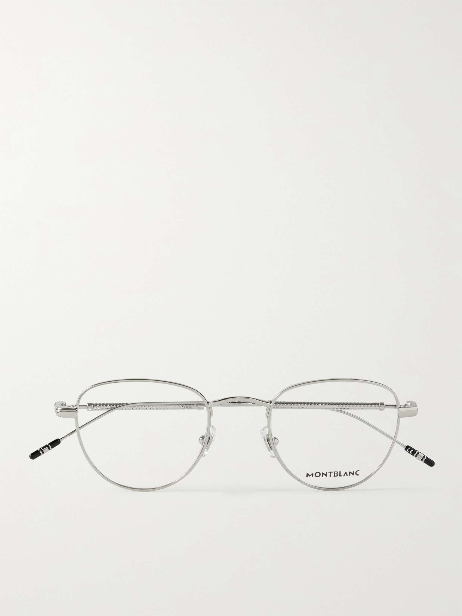 Round-Frame Silver-Tone Optical Glasses - 1