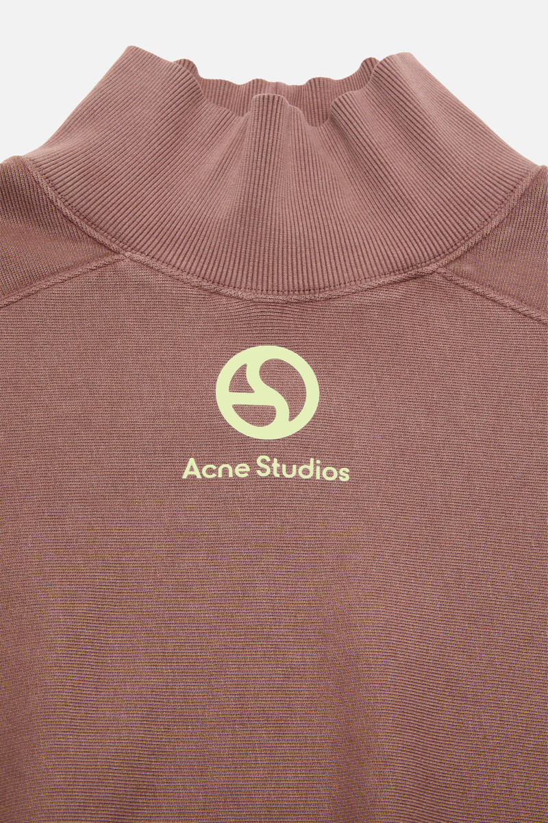 Fleece sweater - Rum brown 5
