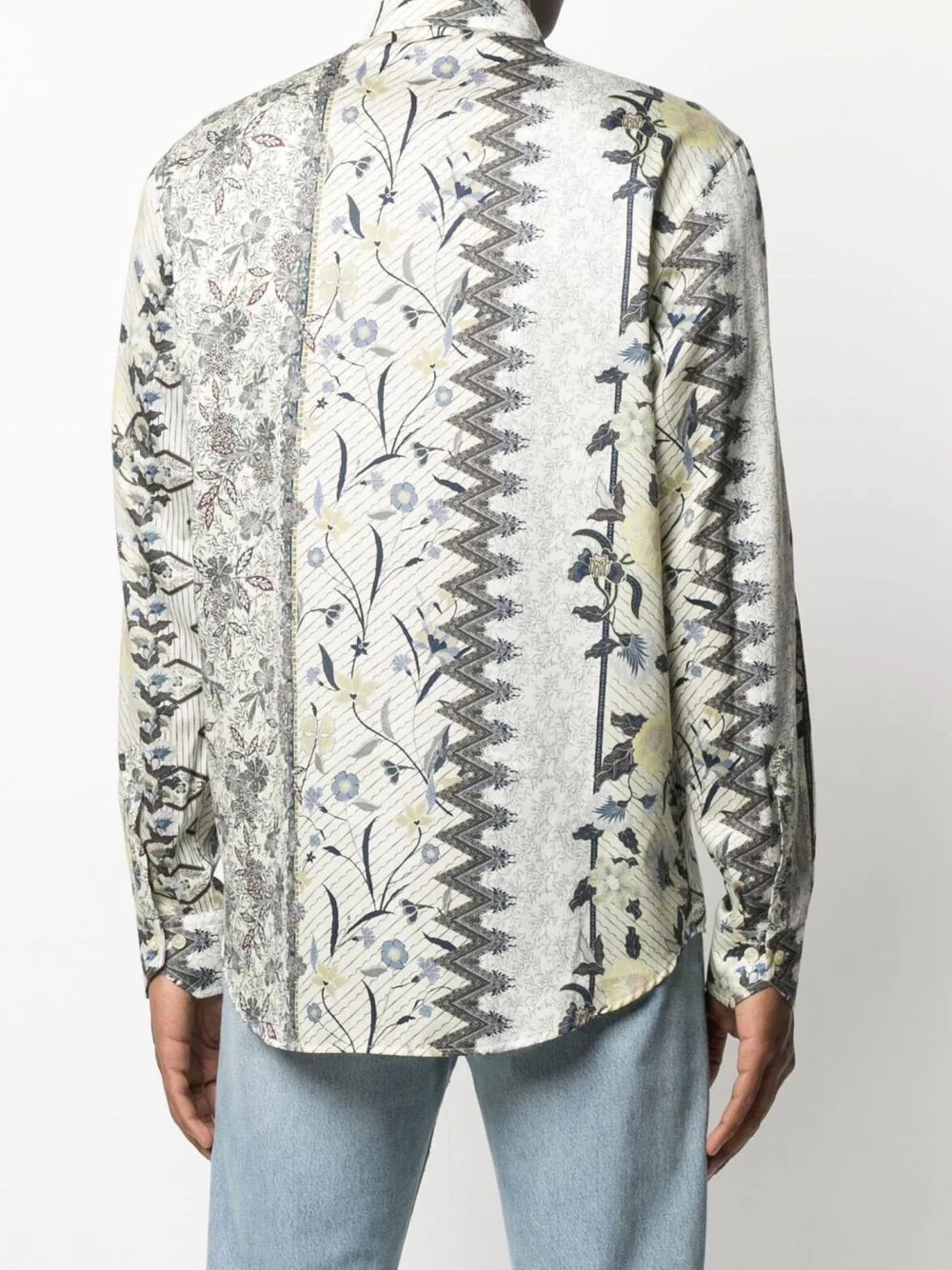 floral embroidered shirt - 4