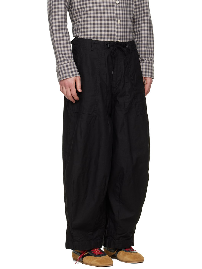 Black H.D. Fatigue Trousers 2