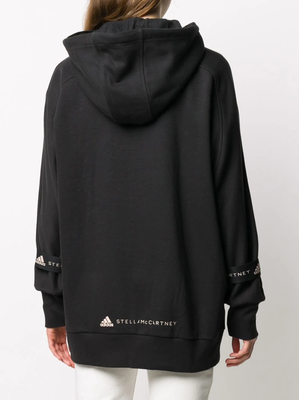 oversized zip-front hoodie - 4