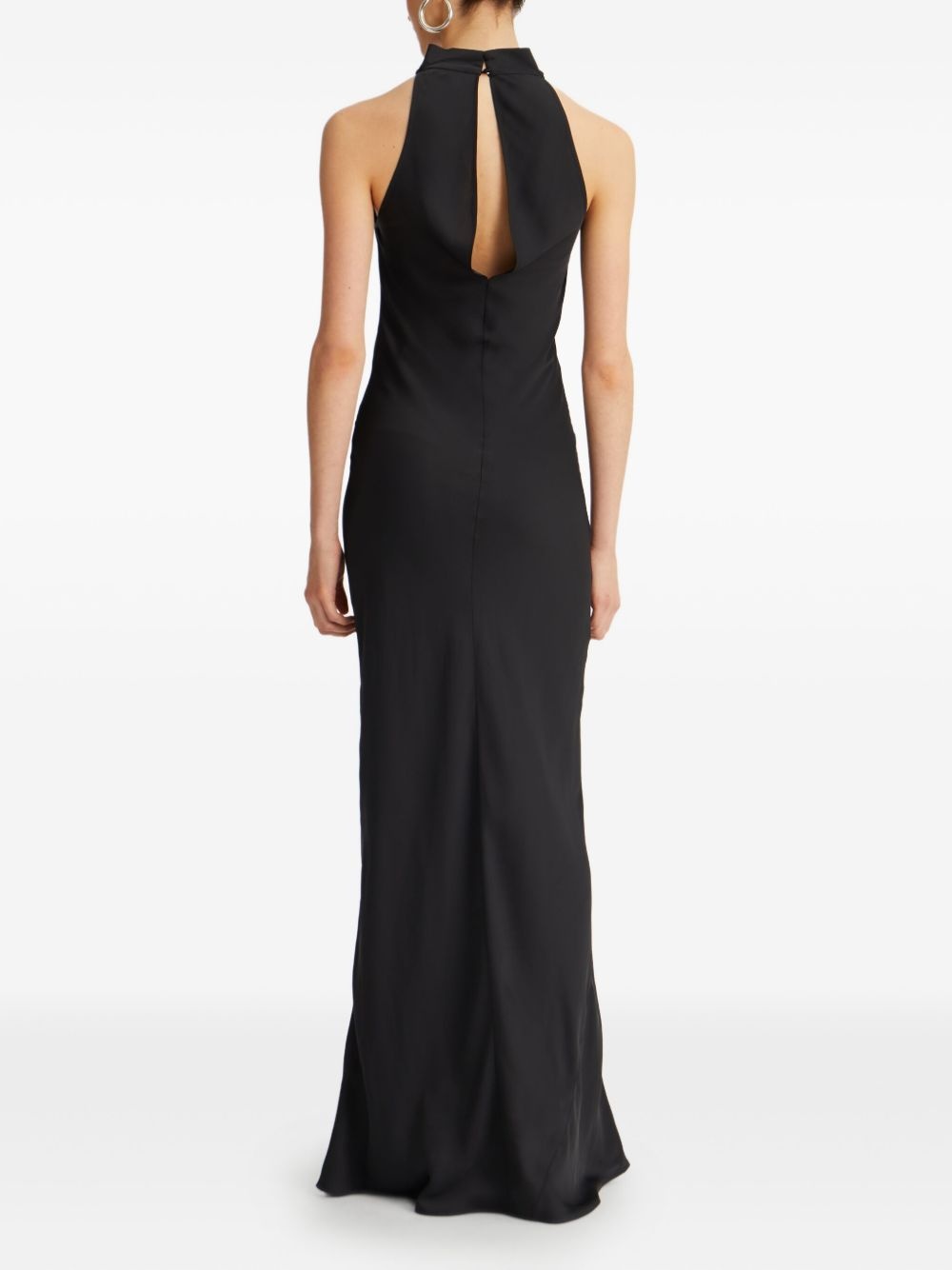 halter-neck maxi dress - 3