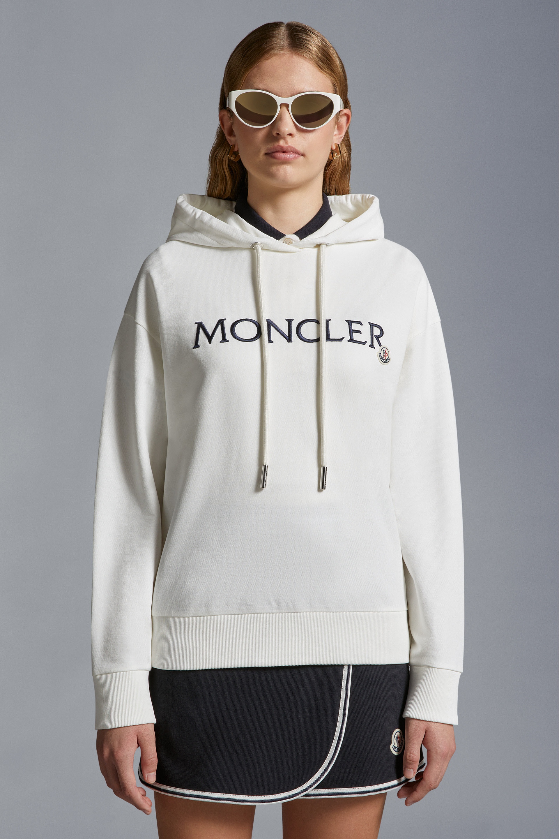 Embroidered Logo Hoodie - 2