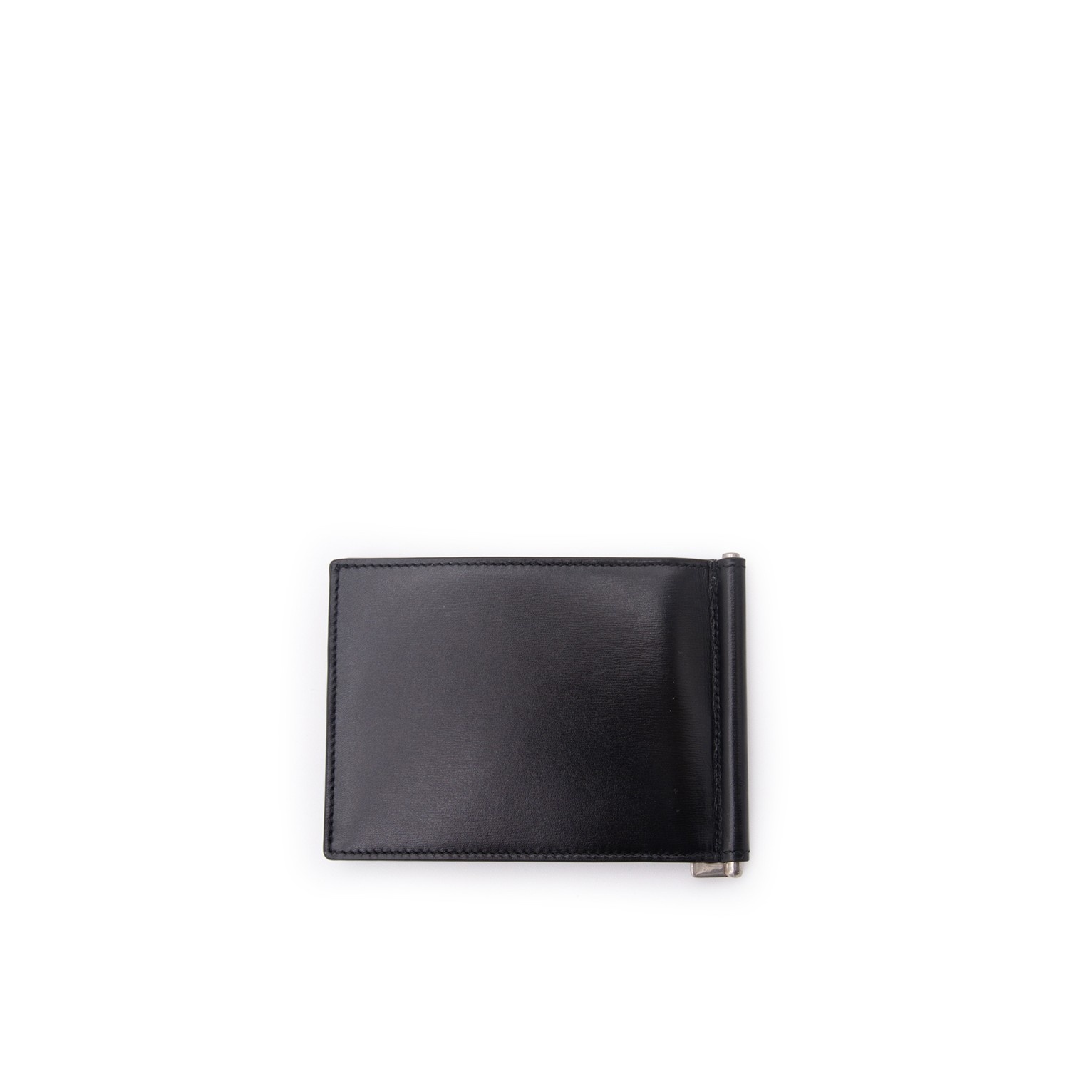 BLACK LEATHER WALLET - 2