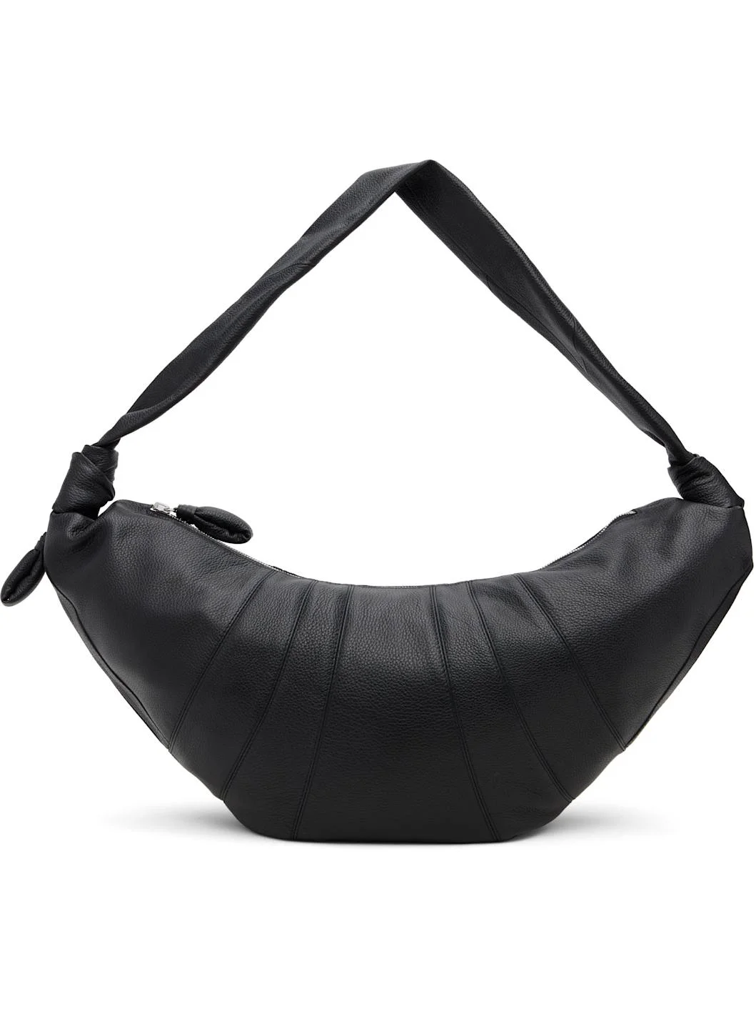 Black Large Croissant Bag - 1