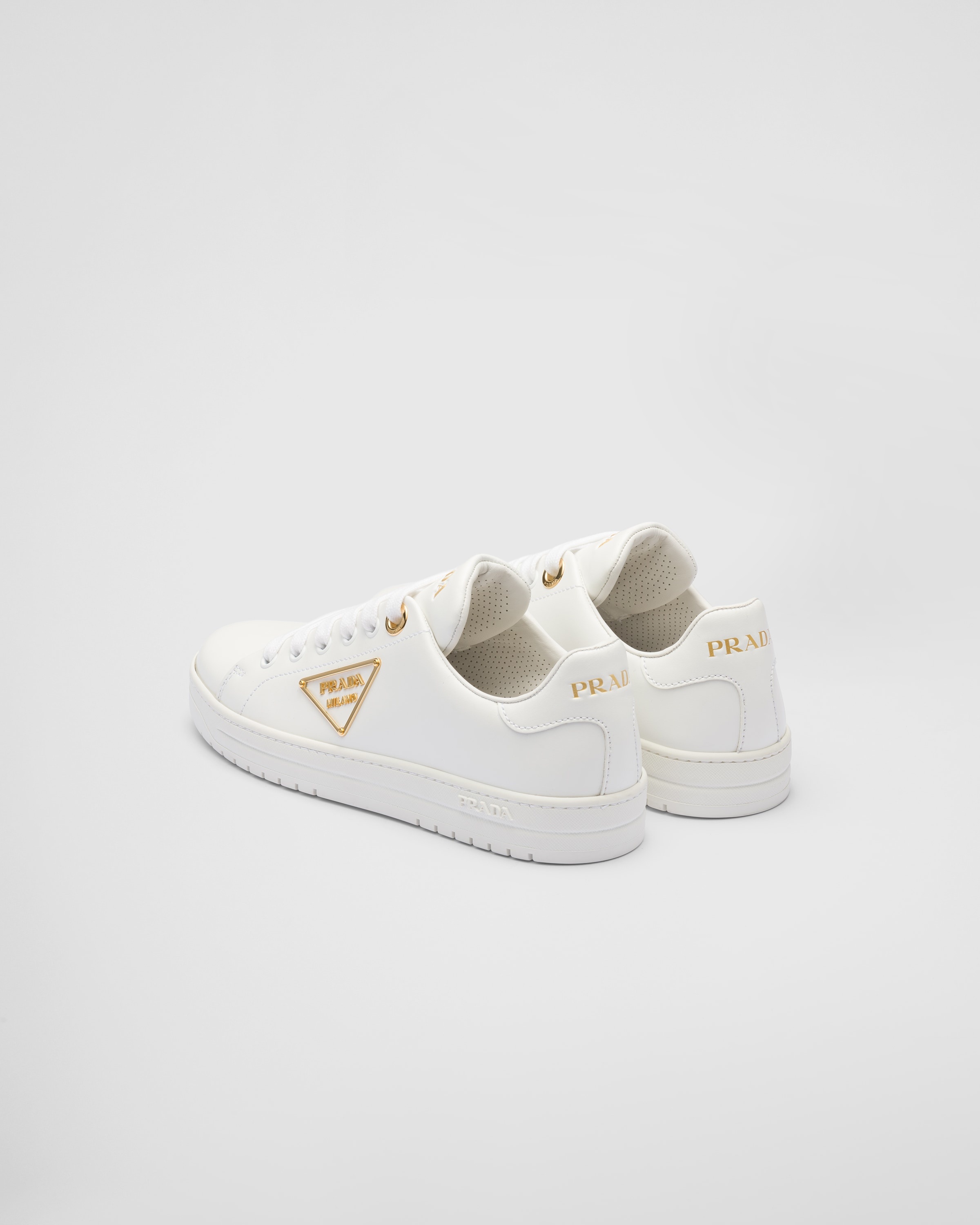 Smooth leather sneakers - 4