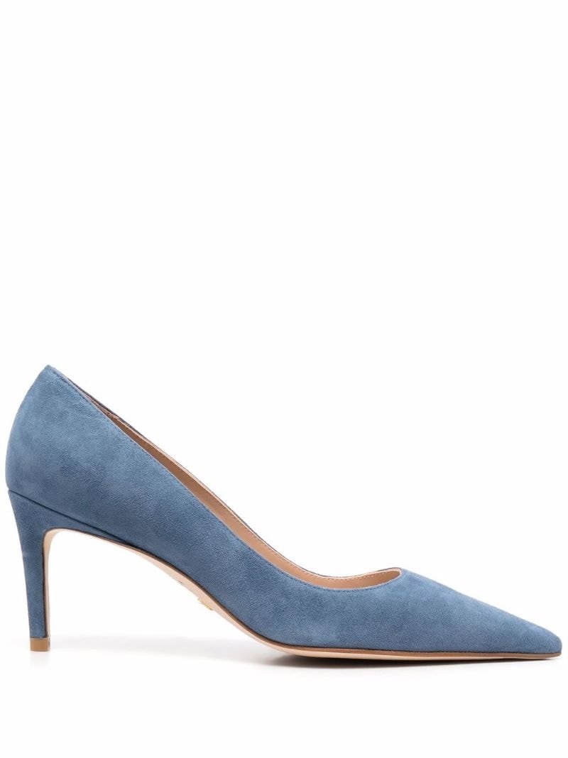 Sue 75mm pointed toe pumps - 1