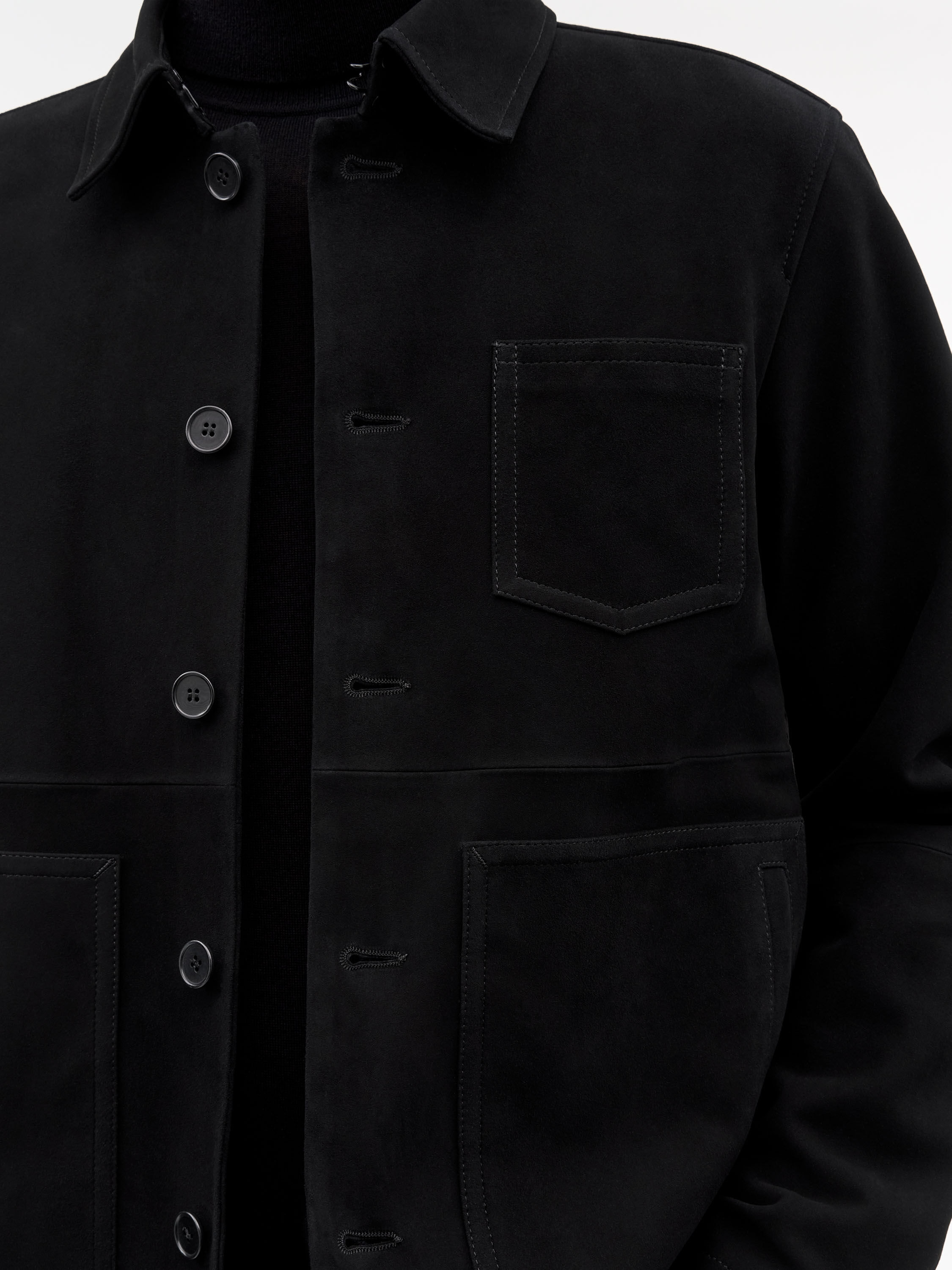 Leeor L Soft Suede Jacket - 4