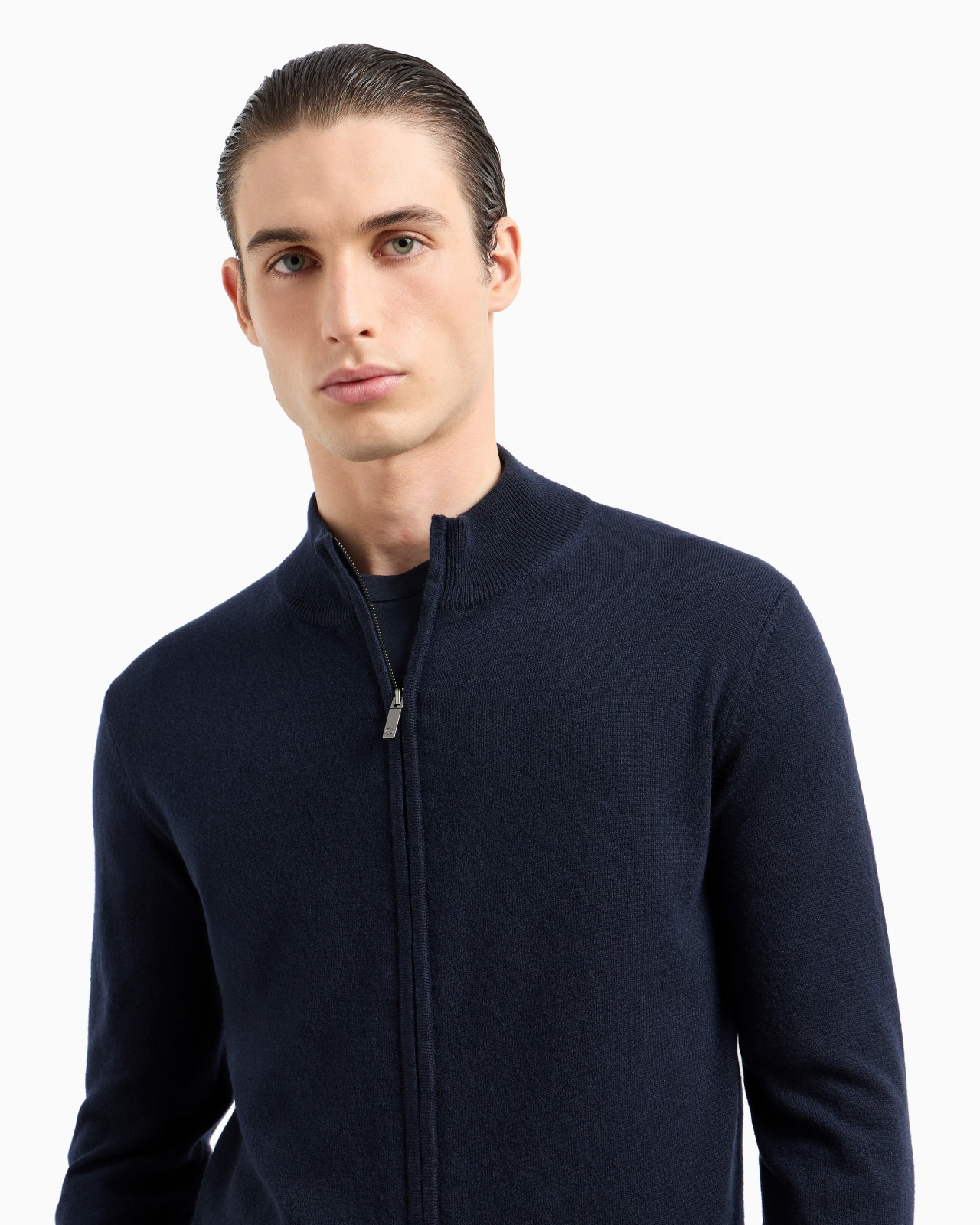 Zipped cardigan in cashmere - 5
