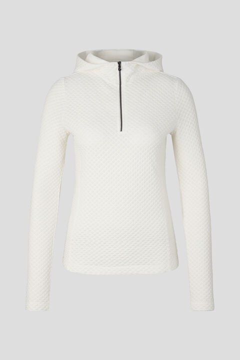 Xaya Longsleeve hoodie in Off-white - 1