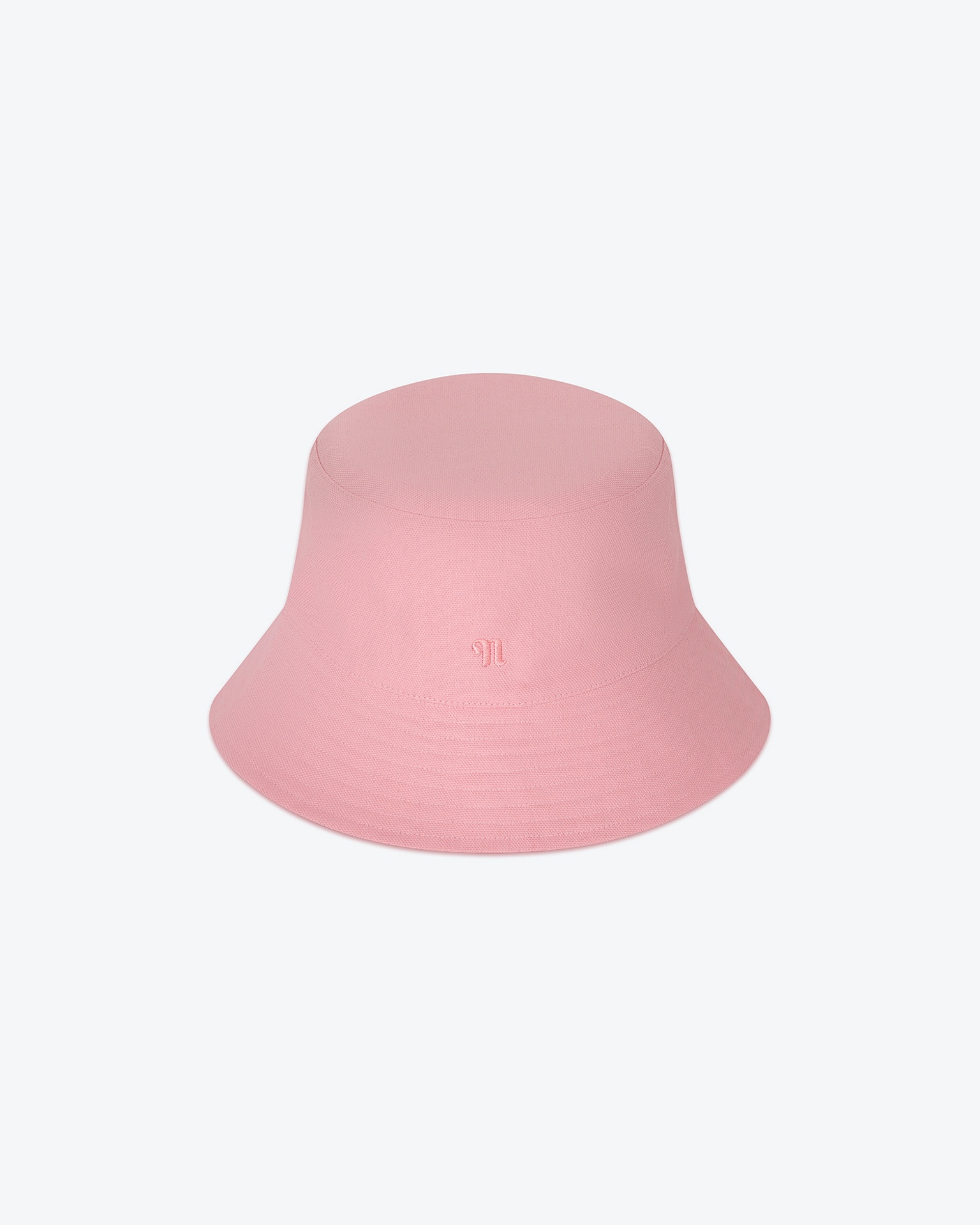 CARAN - Cotton-canvas bucket hat - Washed pink - 1