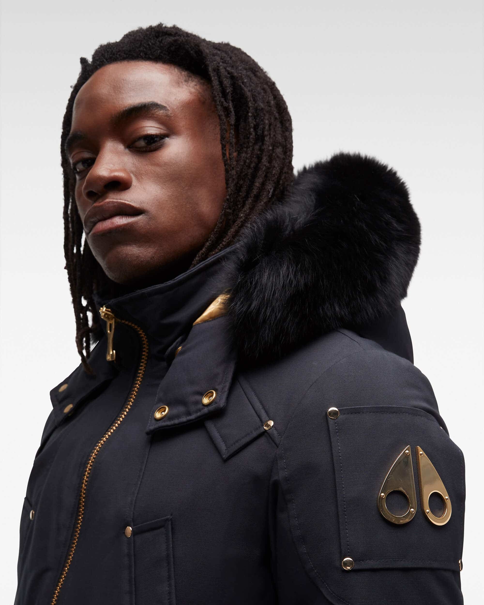 GOLD BALLISTIC BOMBER FUR - 4