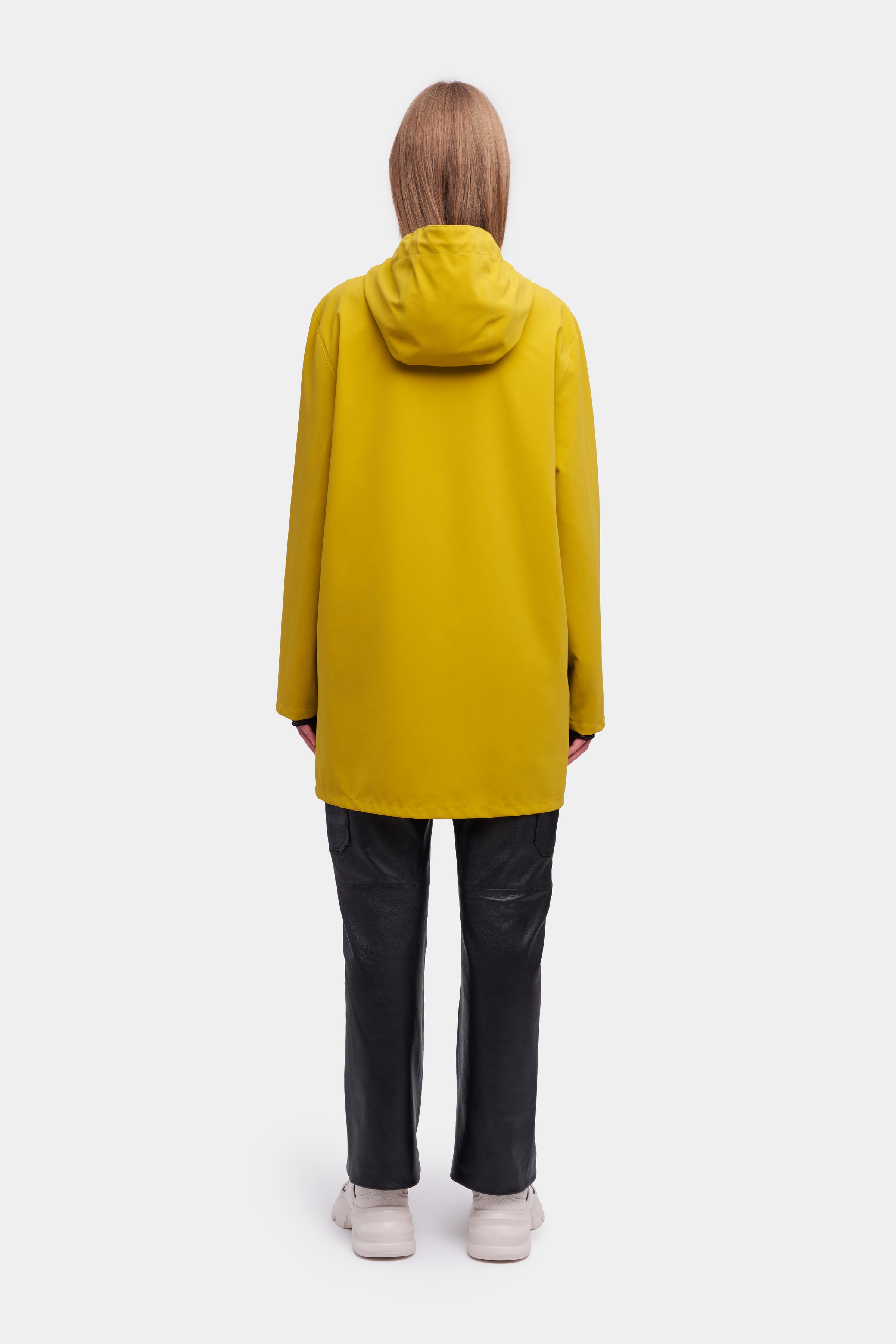 Stockholm Lightweight Matte Raincoat Gold - 4