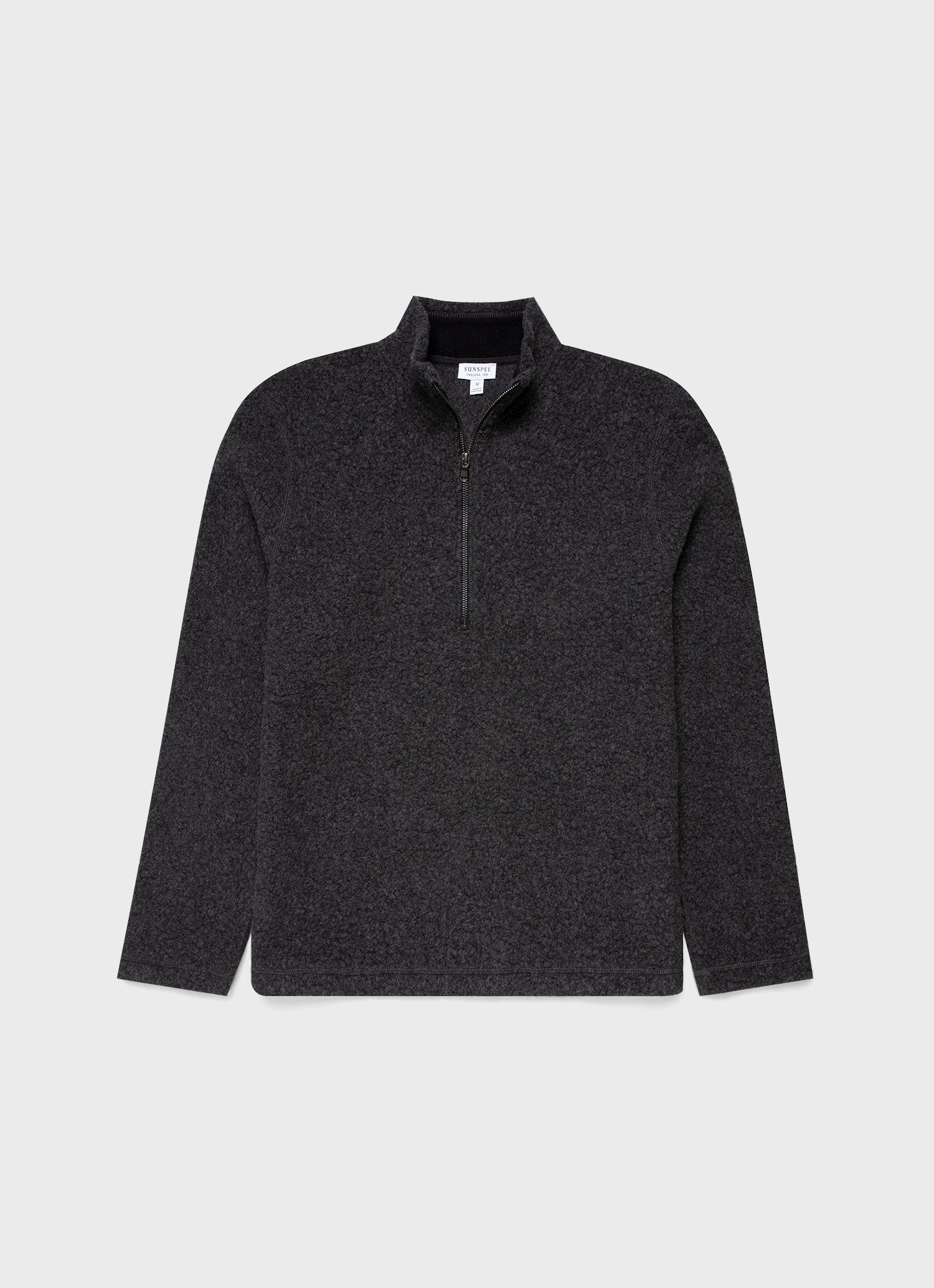 Wool Fleece Zip Neck - 1