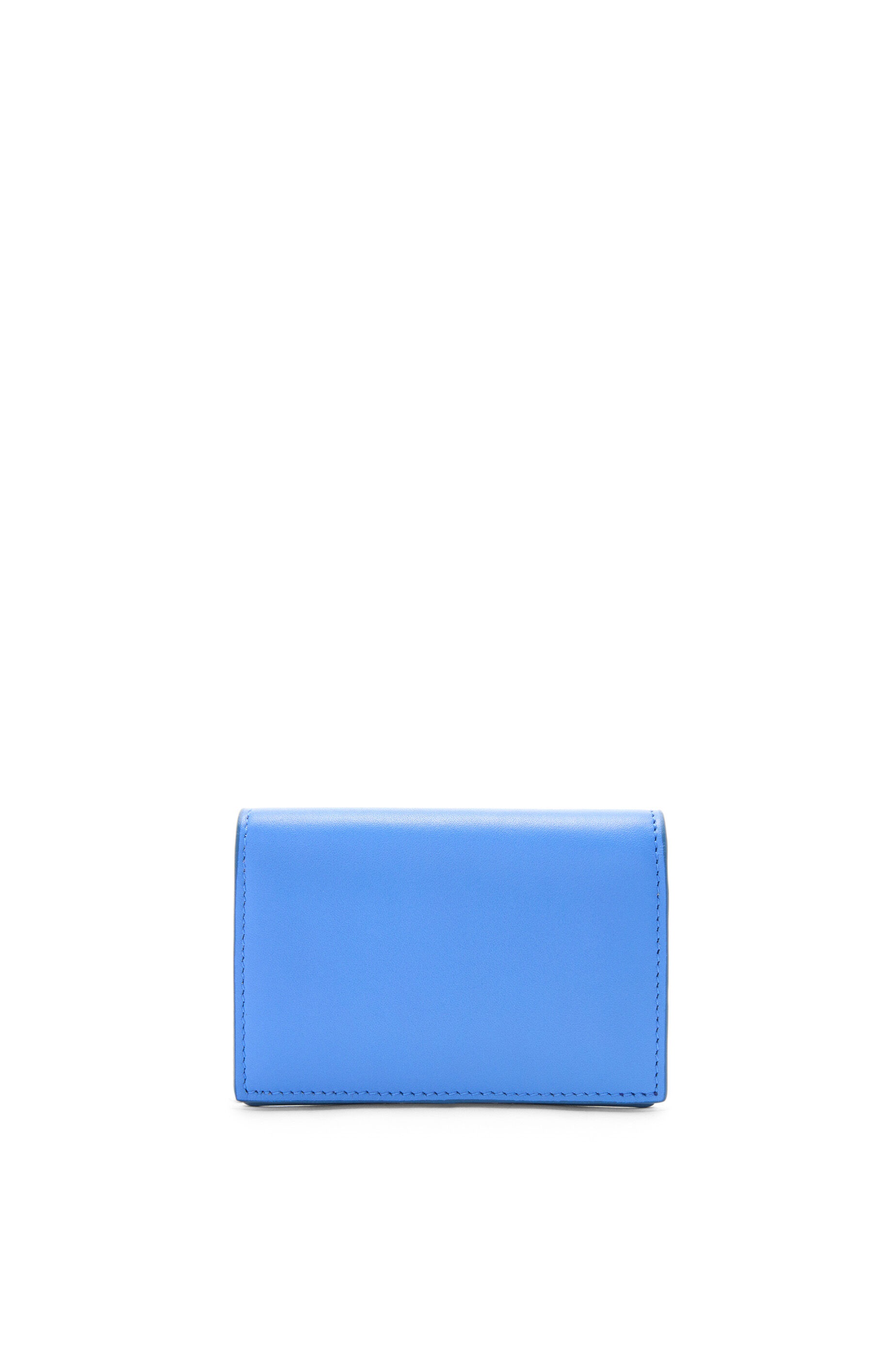 Slim bifold cardholder in shiny nappa calfskin - 4
