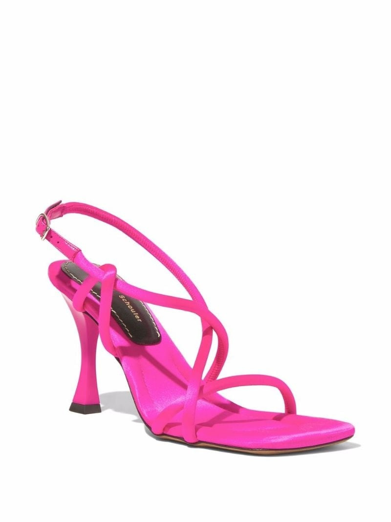 Proenza Schouler Square Strappy 90mm sandals outlook