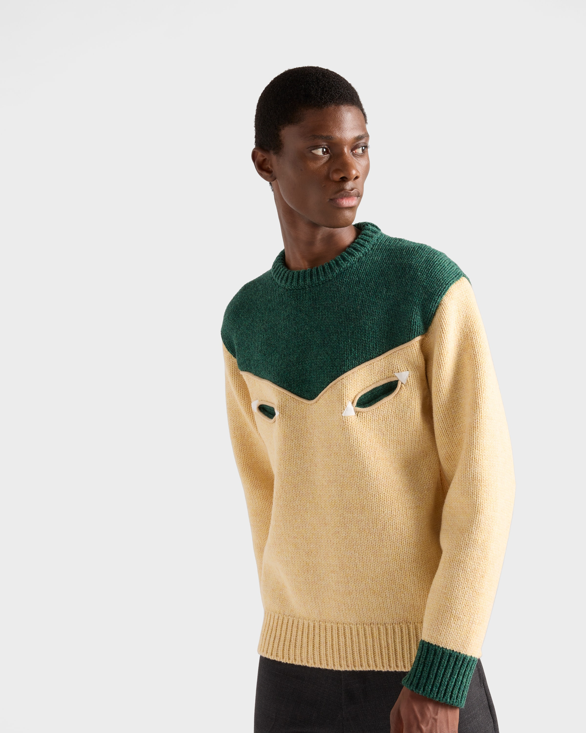 Oversized Shetland wool sweater - 6