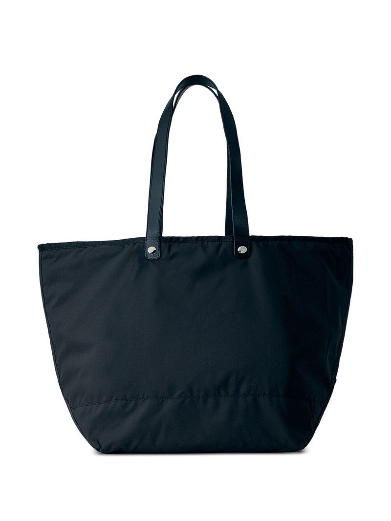 Vivienne Westwood logo plaque leather handle tote bag outlook