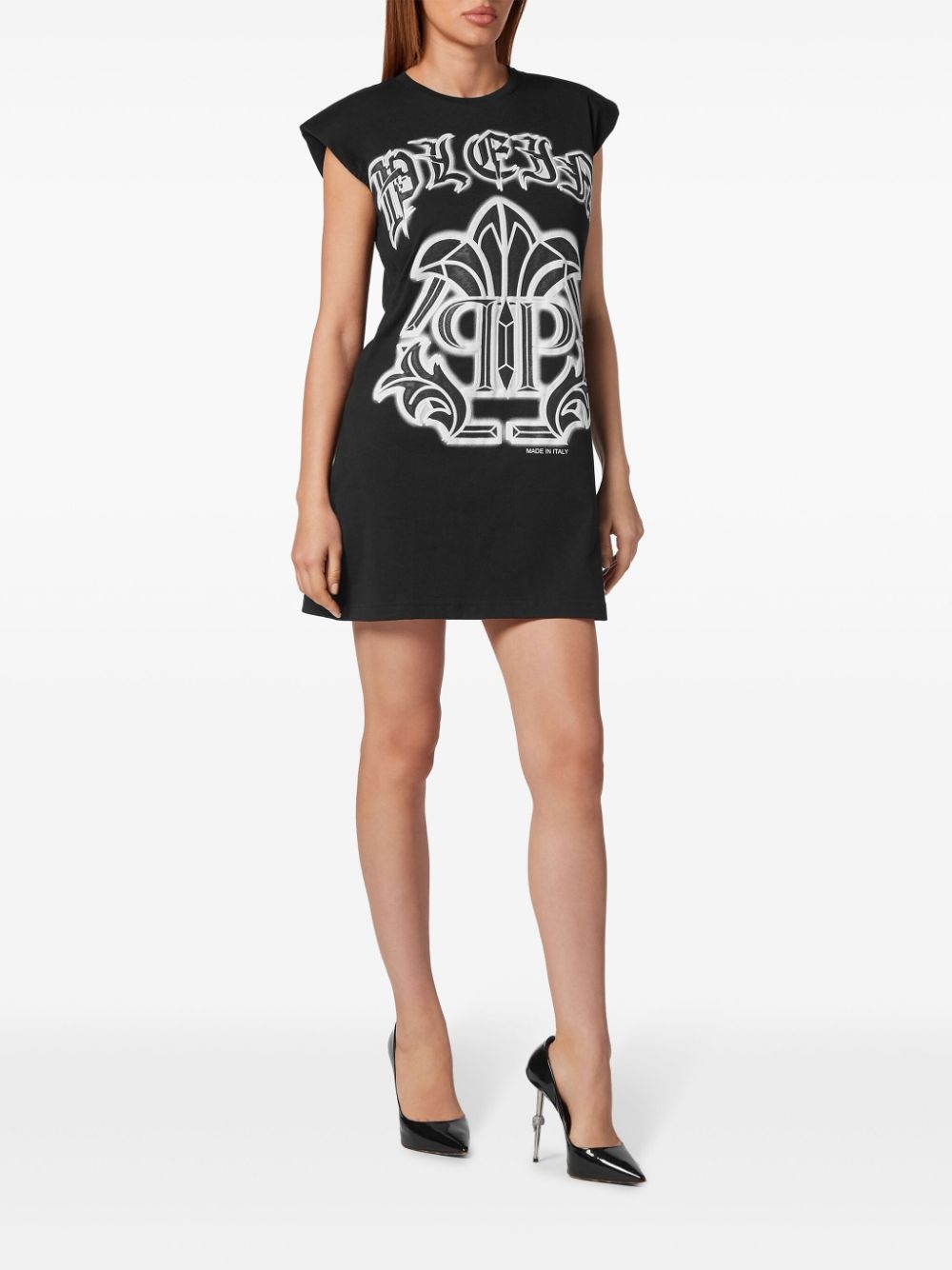 Gothic Plein tank dress - 2