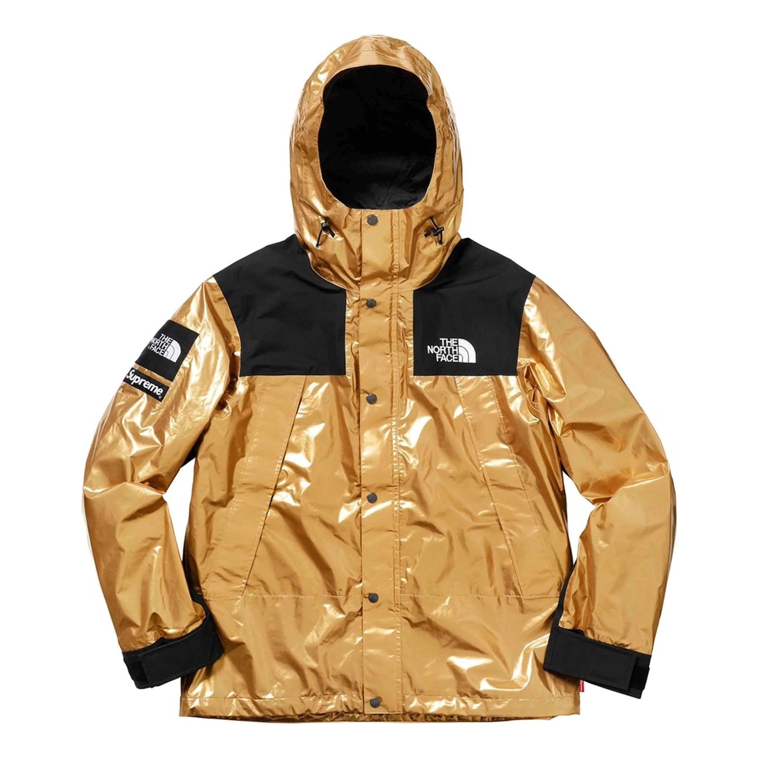 Supreme SS18 The North Face Metallic Mountain Parka Gold x SUP-SS18-604 - 1