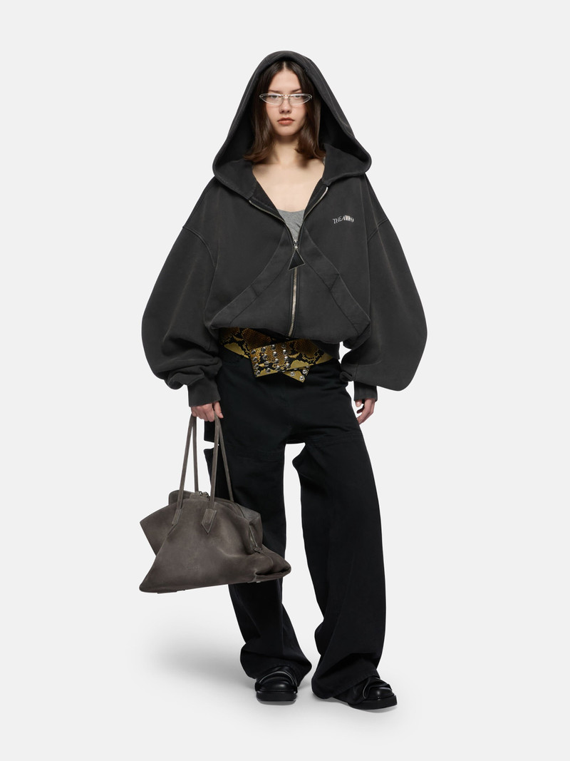THE ATTICO FADED BLACK SWEATSHIRT outlook
