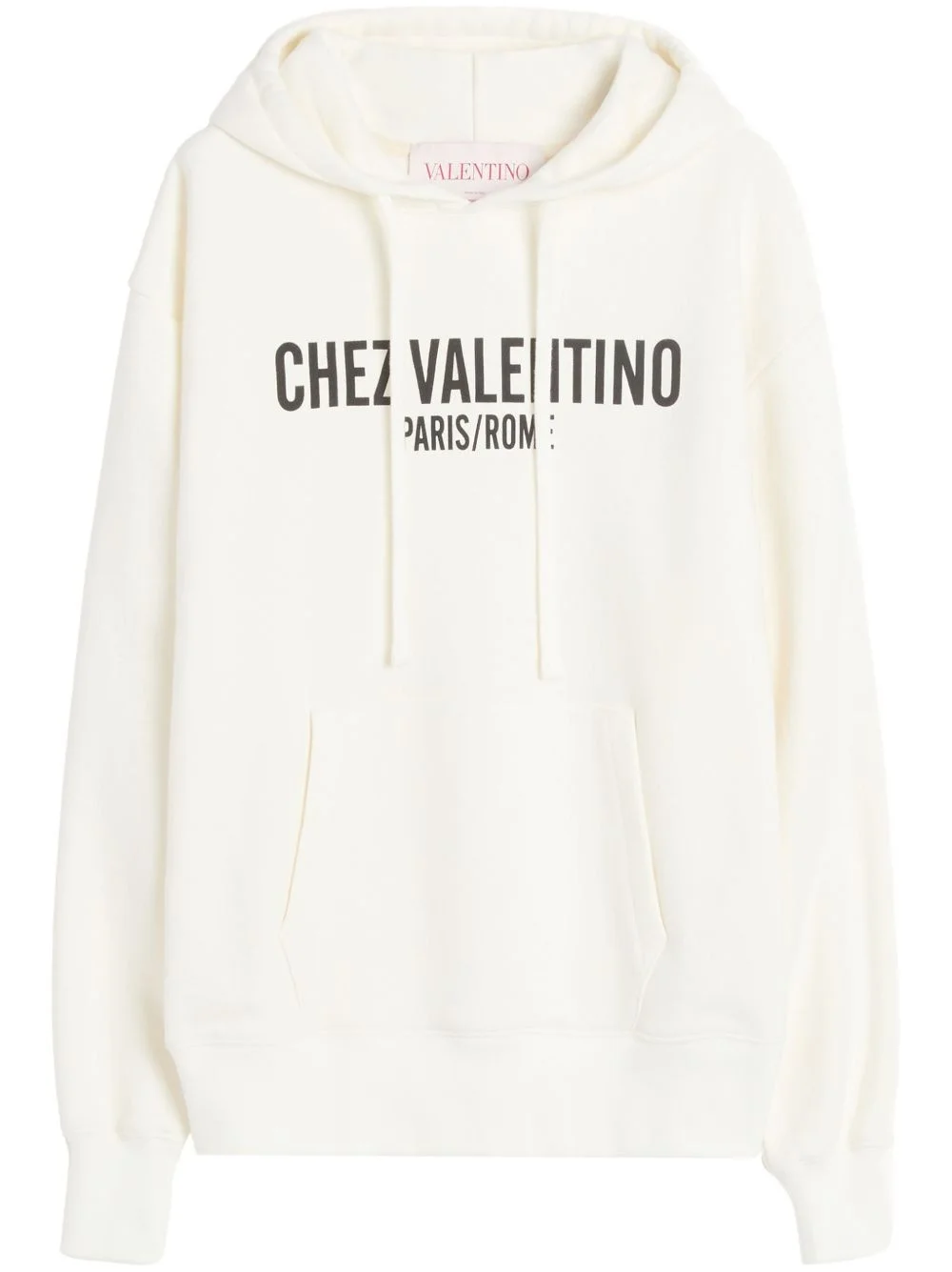 Chez Valentino-print sweatshirt - 1