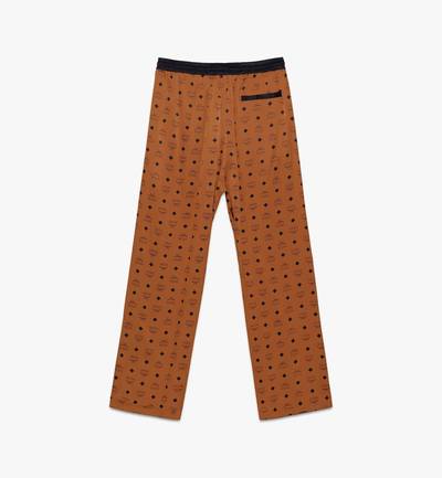 MCM Classic Logo Silk Pajama Pants outlook