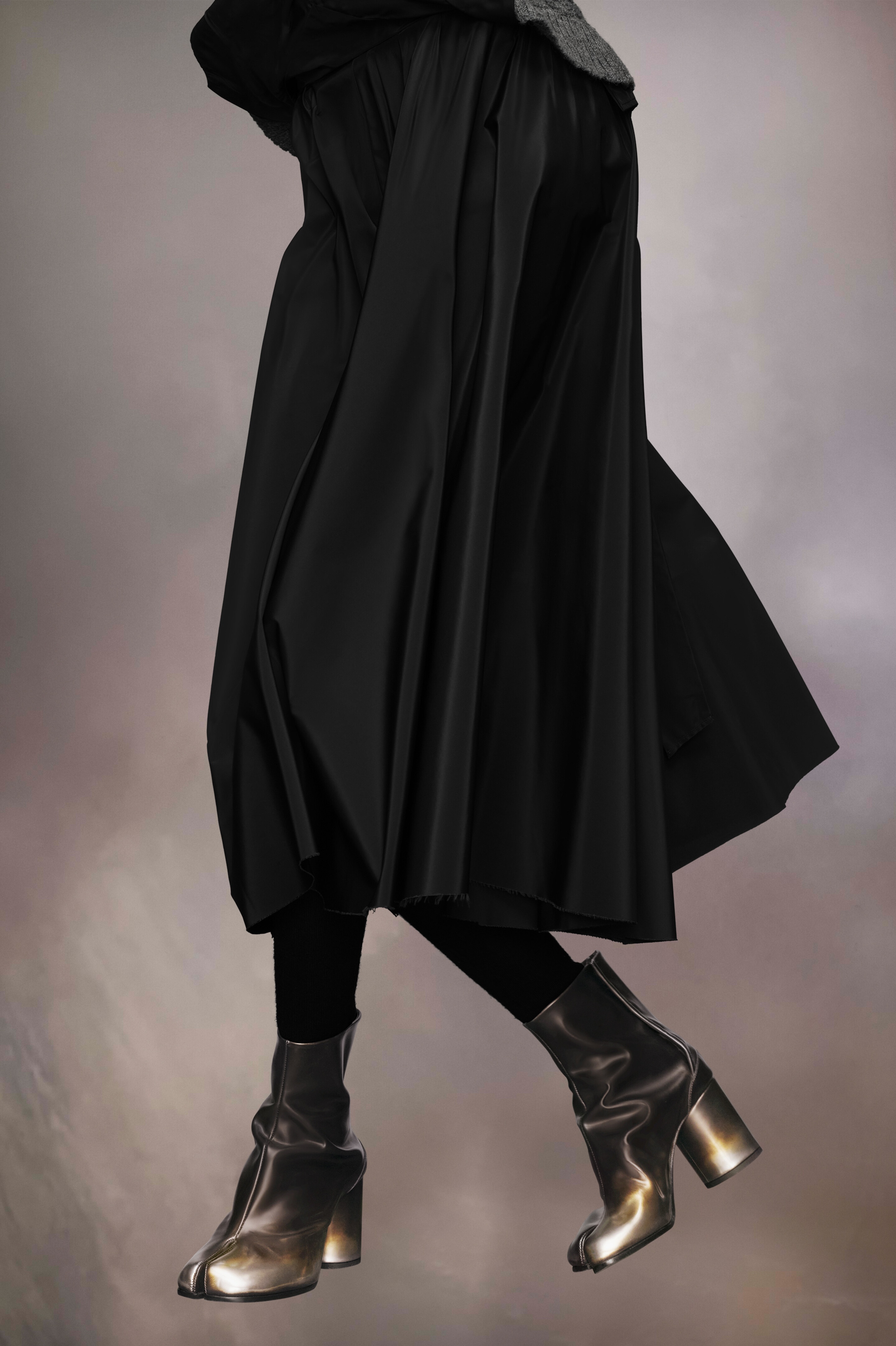 Tabi Metallic Ankle Boots - 6