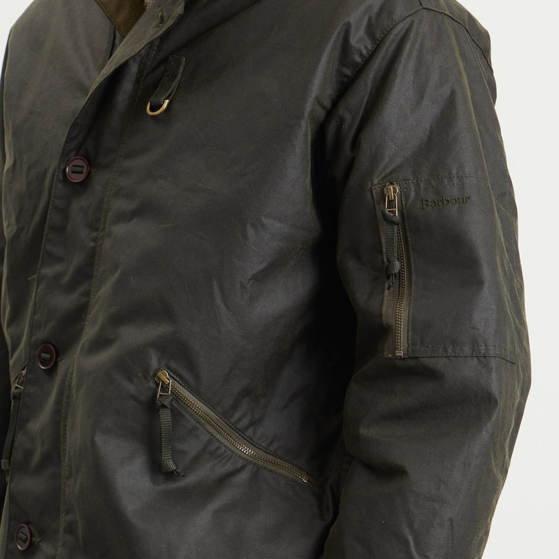 Barbour Barbour Heritage + Hanger Wax Deck Jacket outlook