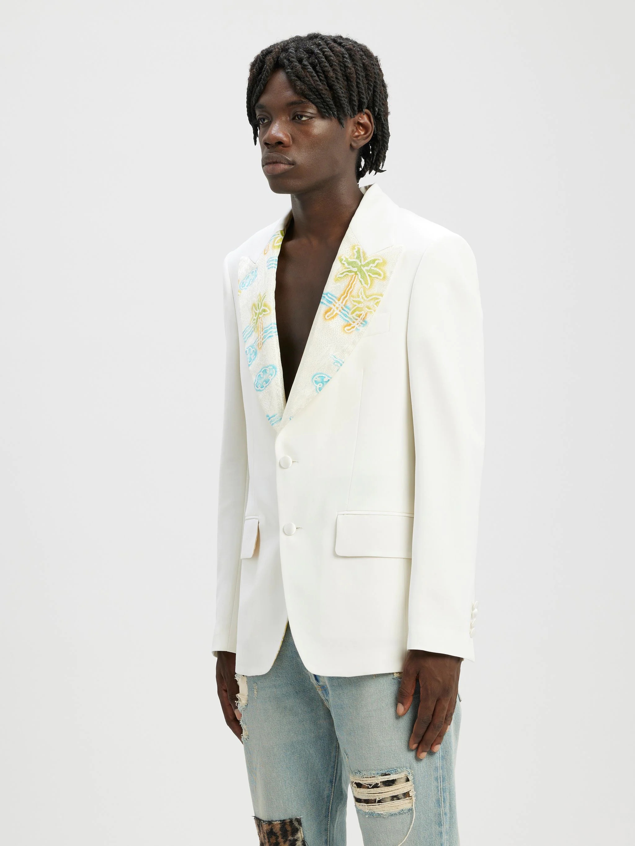 SHOW PALM SUIT BLAZER - 4
