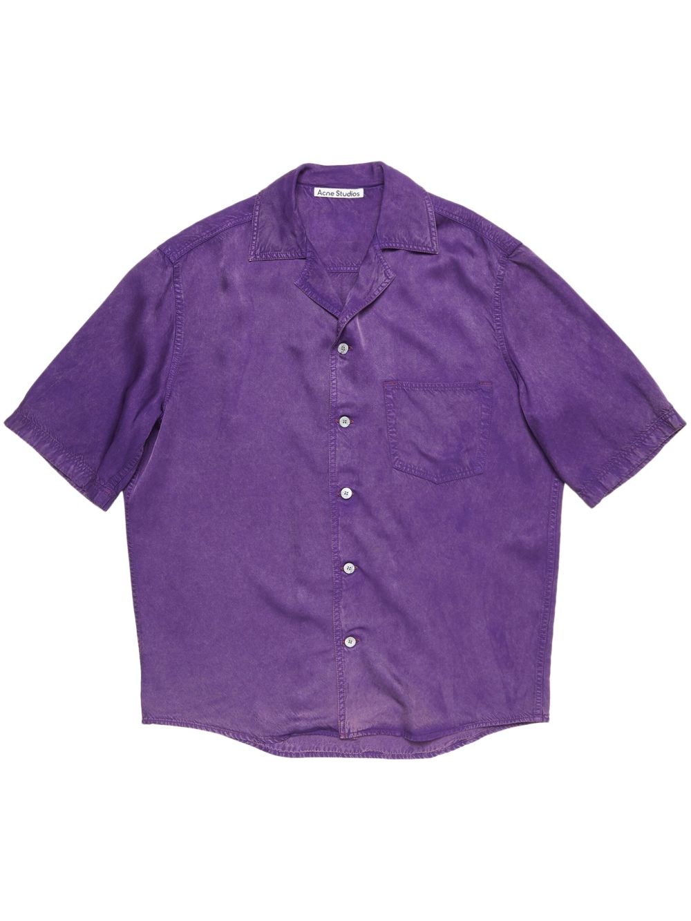 faded-effect shirt - 1