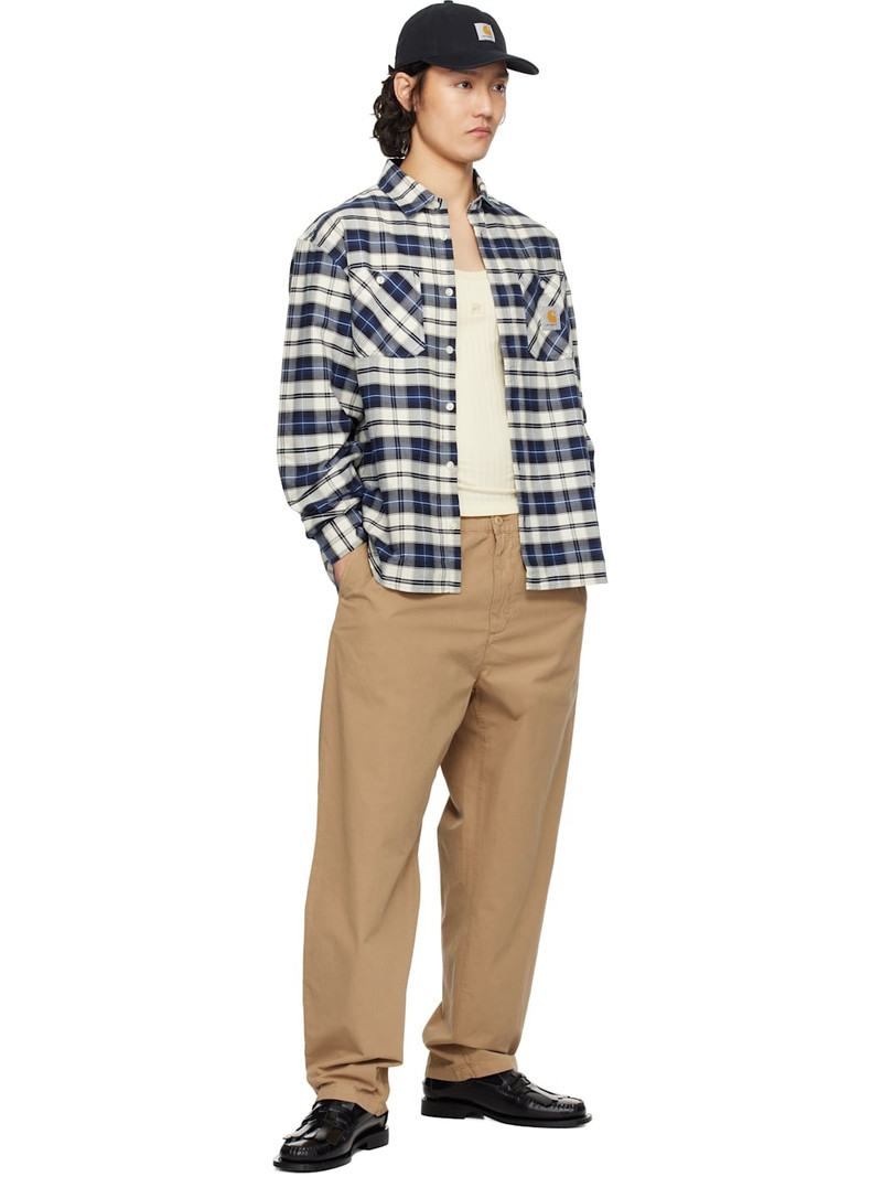 Carhartt Beige Calder Trousers outlook