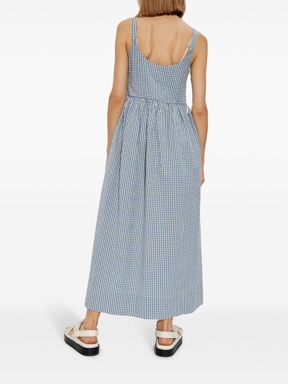 flared maxi dress - 4