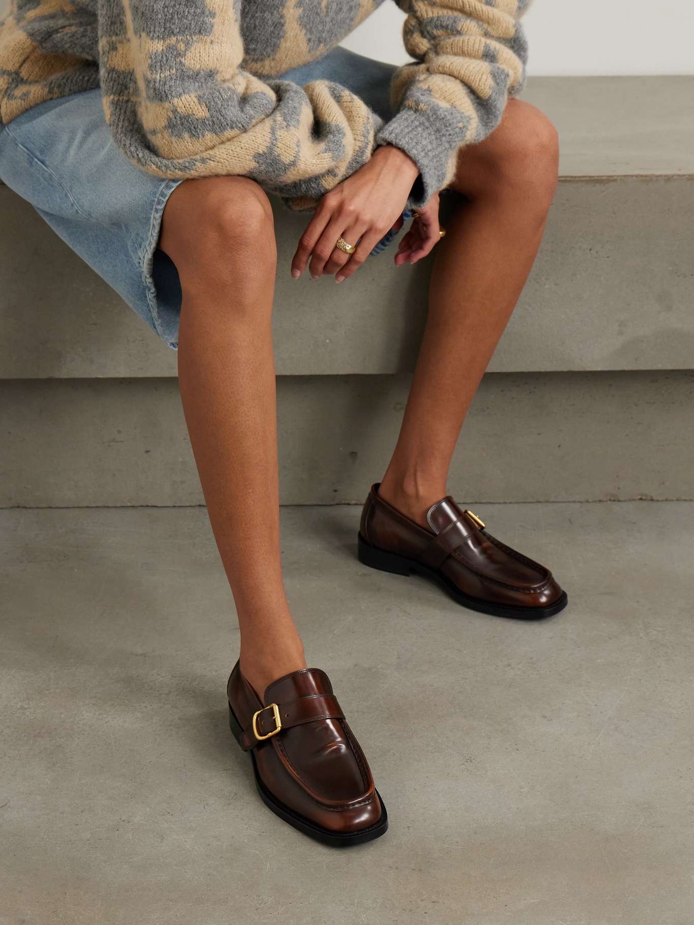 Leather loafers - 2