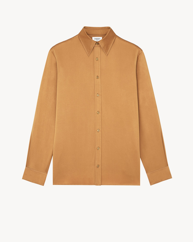 SHIRT IN SILK SATIN-BACK CREPE 1
