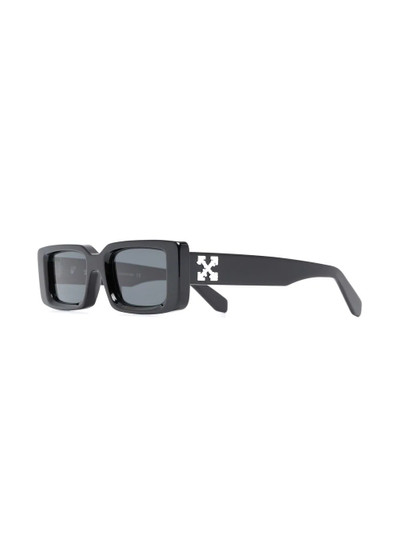 Off-White Arthur rectangle-frame sunglasses outlook