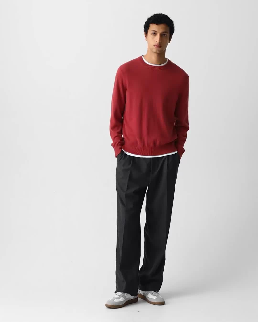 Hilles Crewneck Sweater in Cashmere - 7