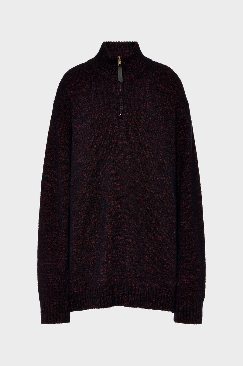 Half-Zip Knit Sweater 1