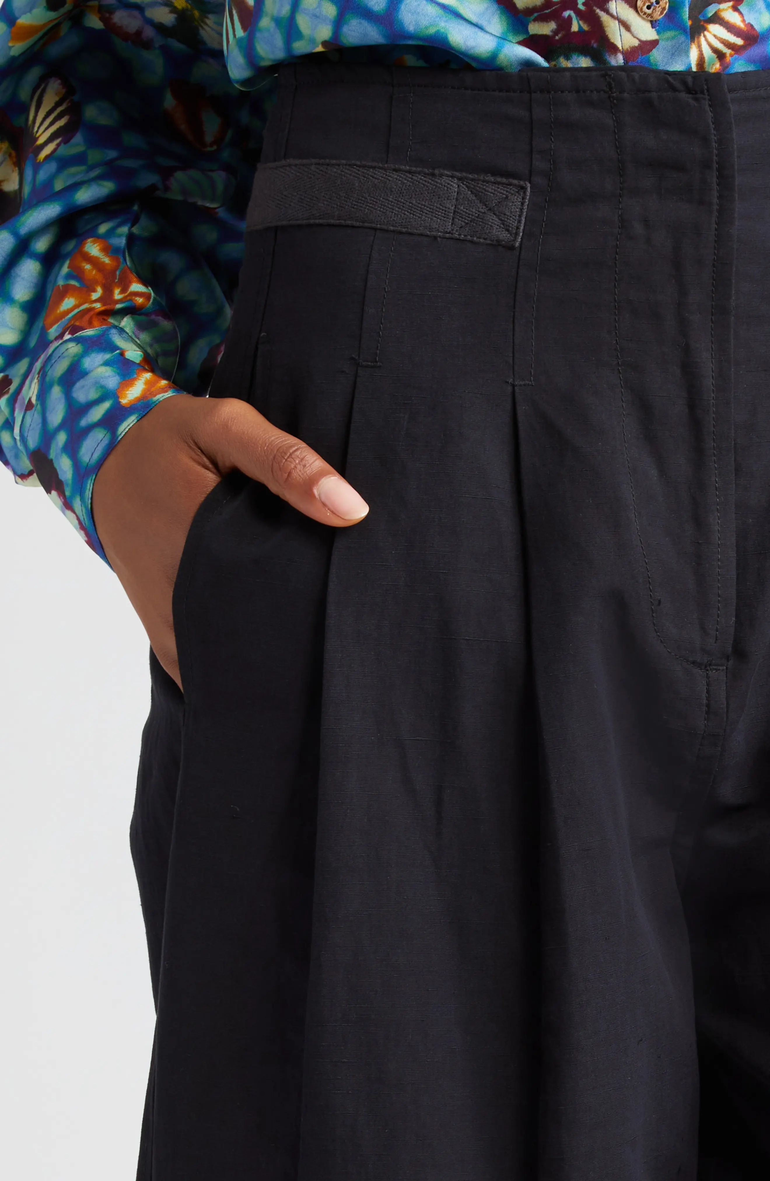 Alda Pleated Tapered Pants - 5