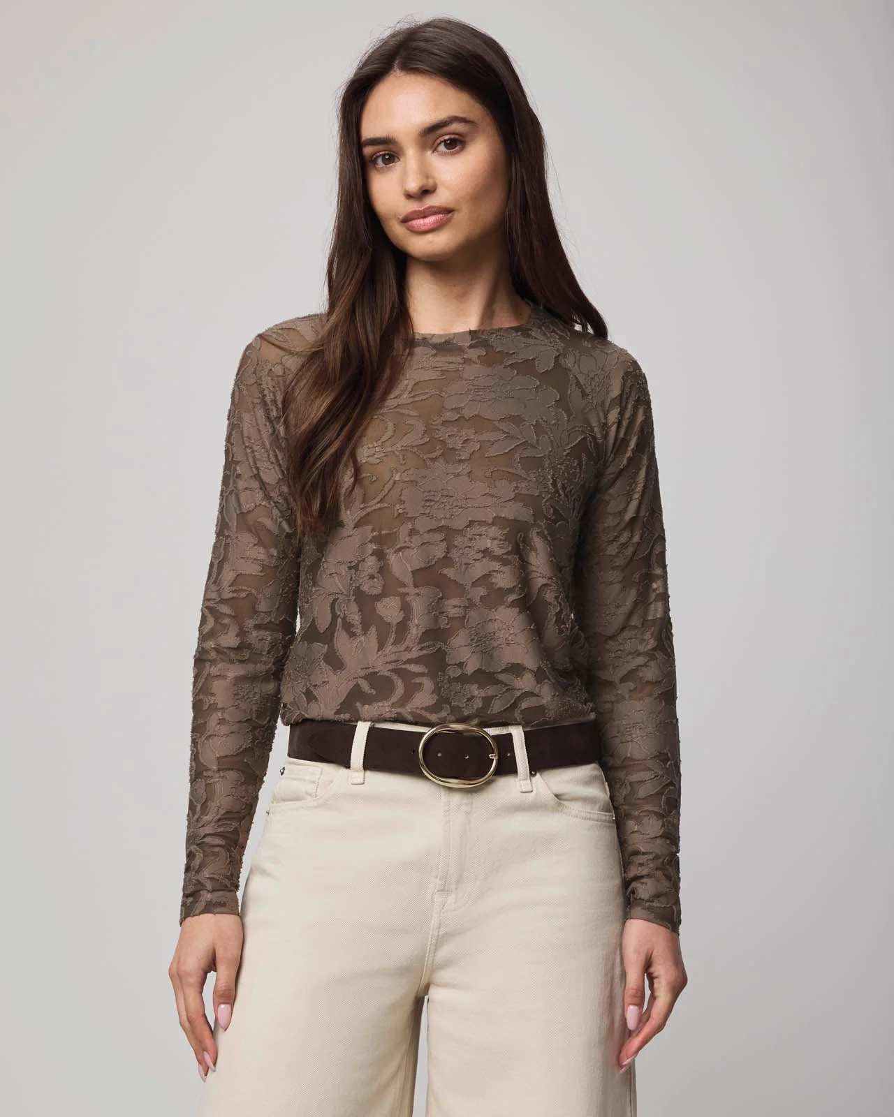 Cecelia Floral Long Sleeve Tee - 1