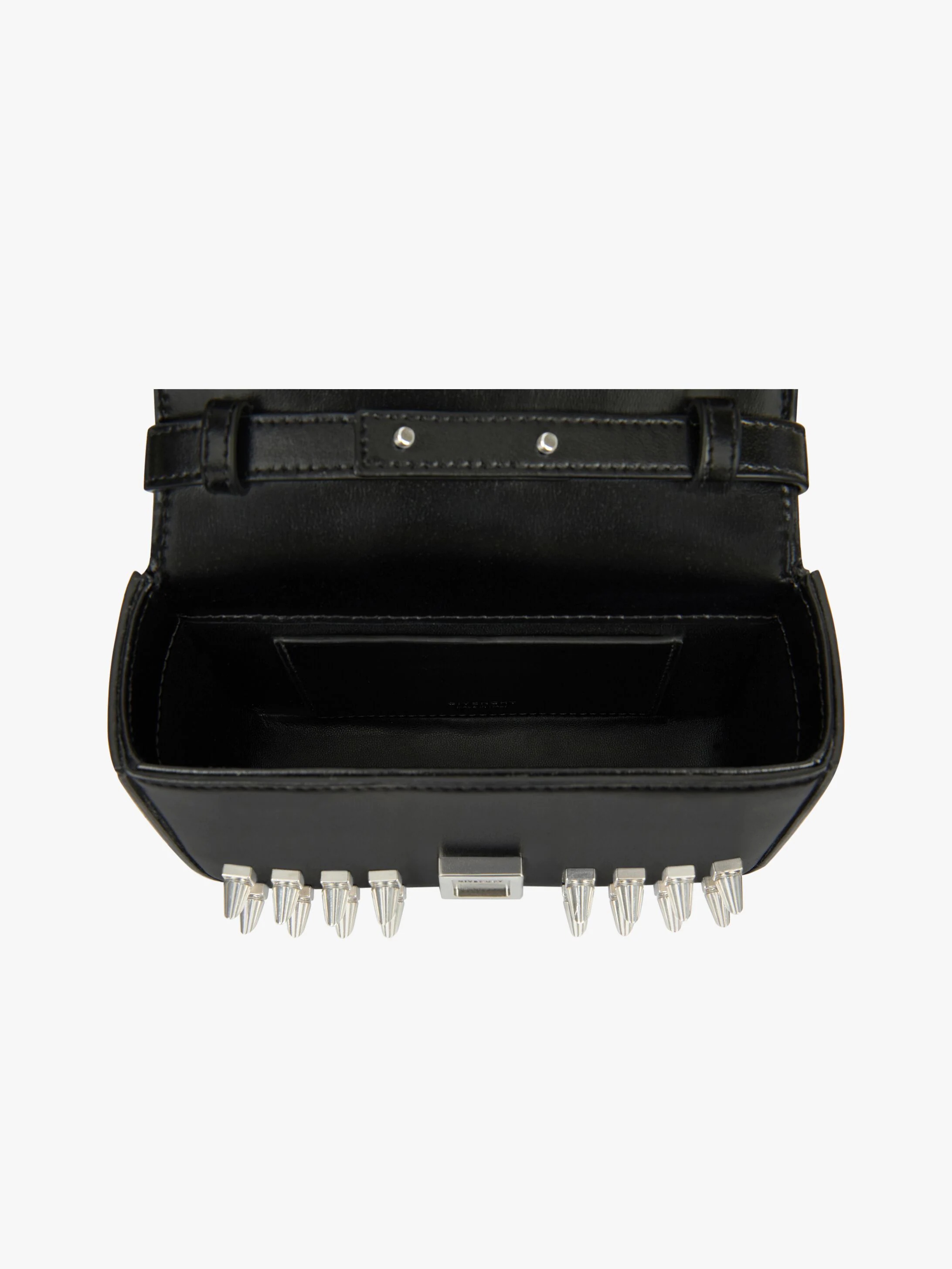 SMALL 4G BAG IN LEATHER WITH STUDS 5