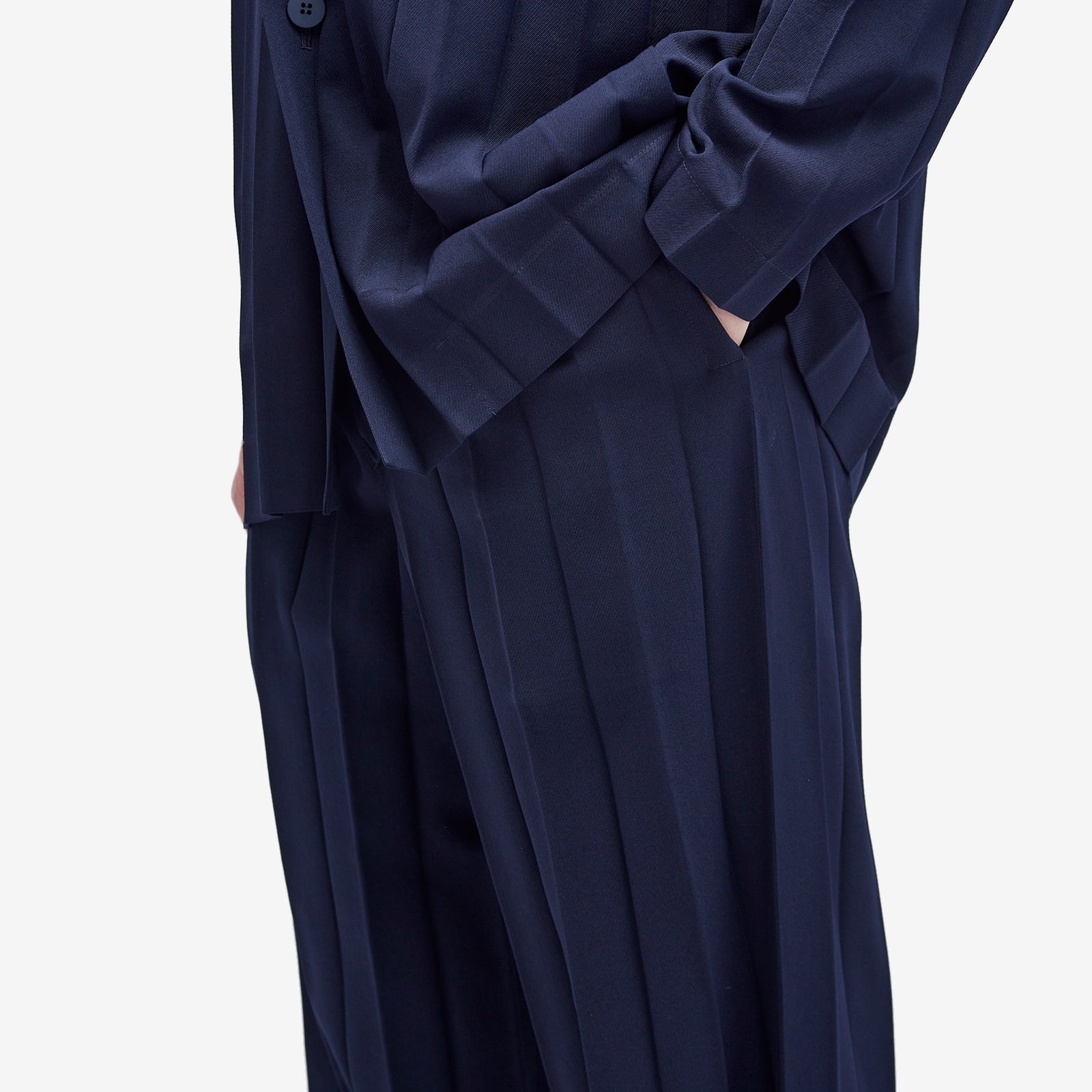 Homme Plissé Issey Miyake Pleated Edge Trousers - 5