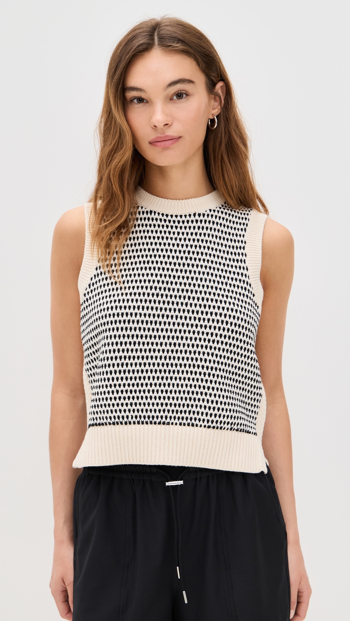 Knowles Textured Knit Vest - 6