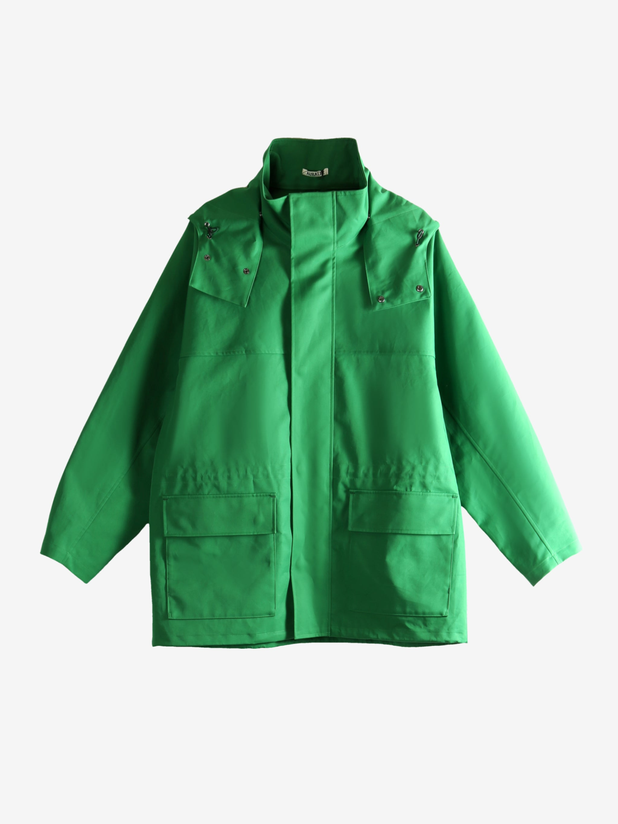 AURALEE - Men High-Density Bonded Cotton Gabardine Blouson Jacket - 4
