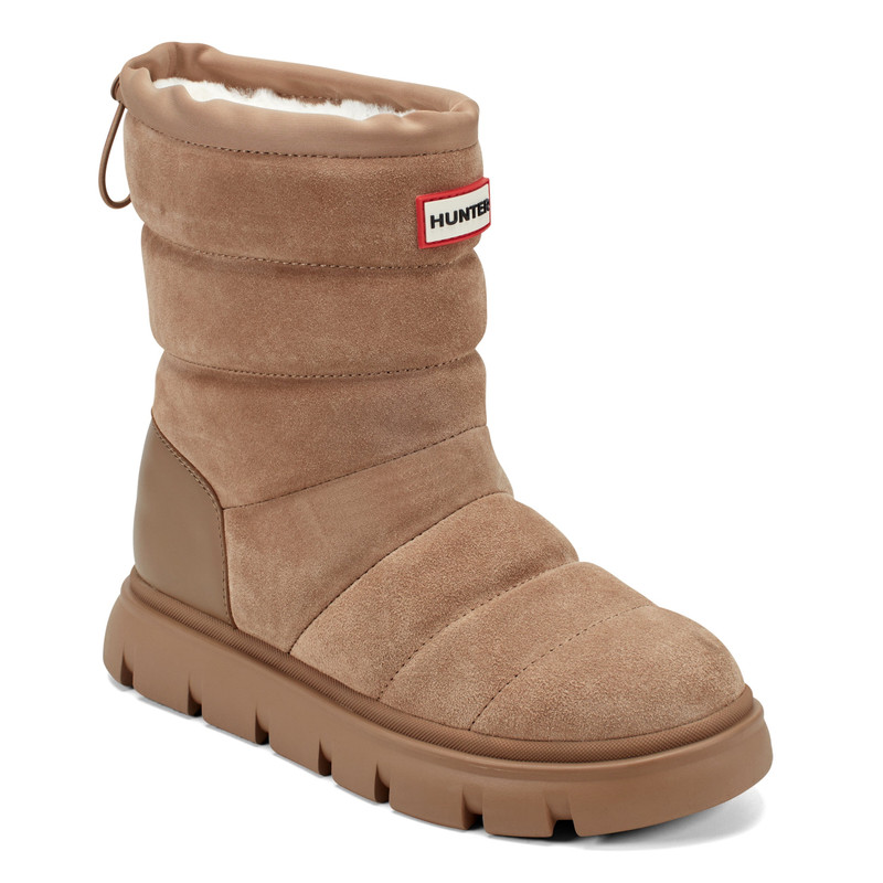 HUNTER Women's Maribel Lug Sole Insulated Waterproof Snow Booties outlook