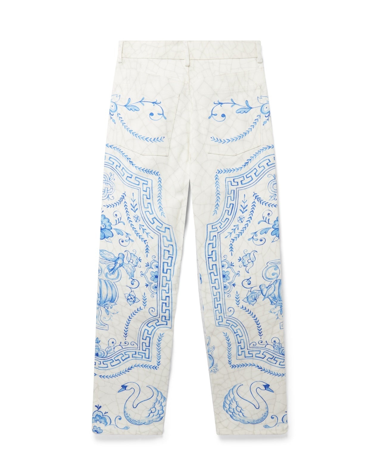 Plat A Dessert Printed Straight Leg Jeans - 2