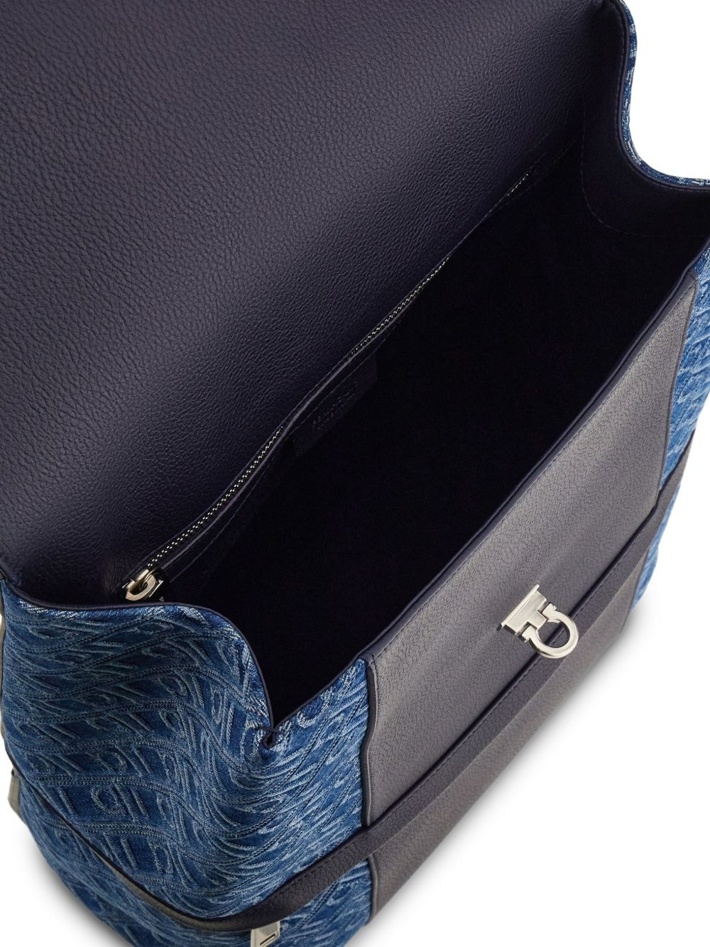 monogram-jacquard backpack - 7